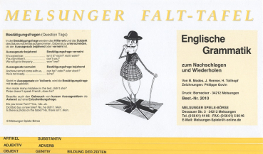 Falt-Grammatik Englisch