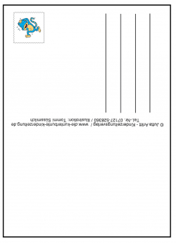 Weihnachten, Postkarte