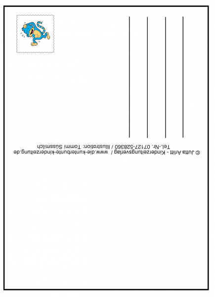 Weihnachten, Postkarte